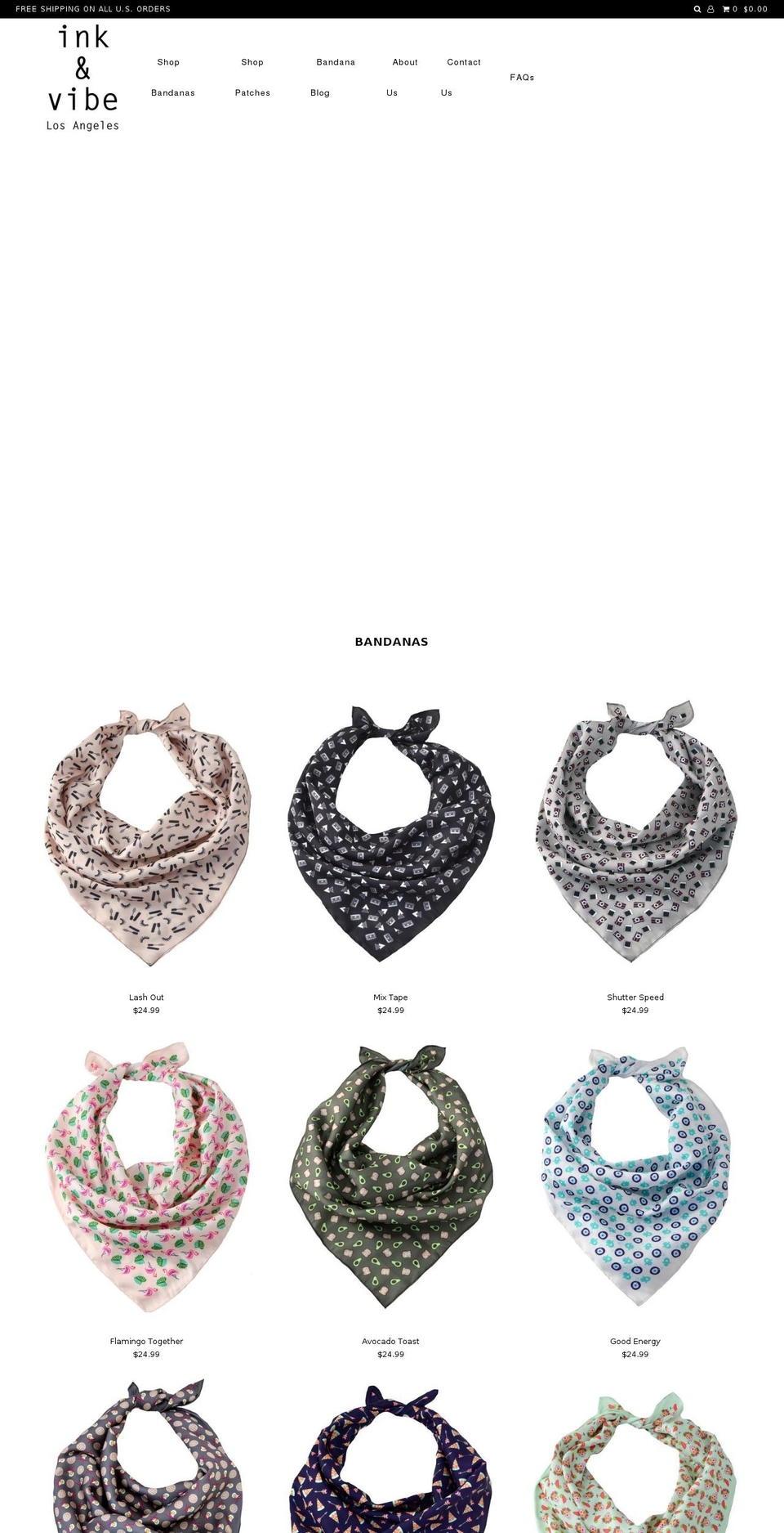 inkandvibe.com shopify website screenshot