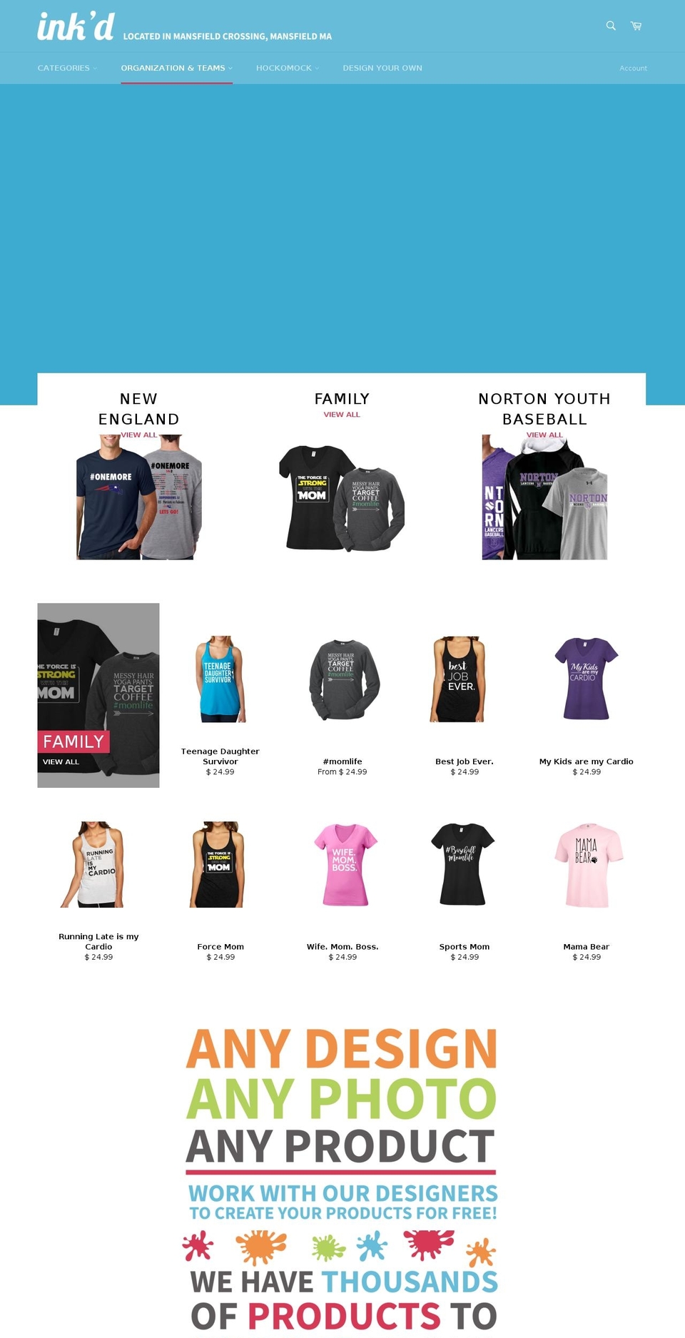 inkdbycirrus.com shopify website screenshot