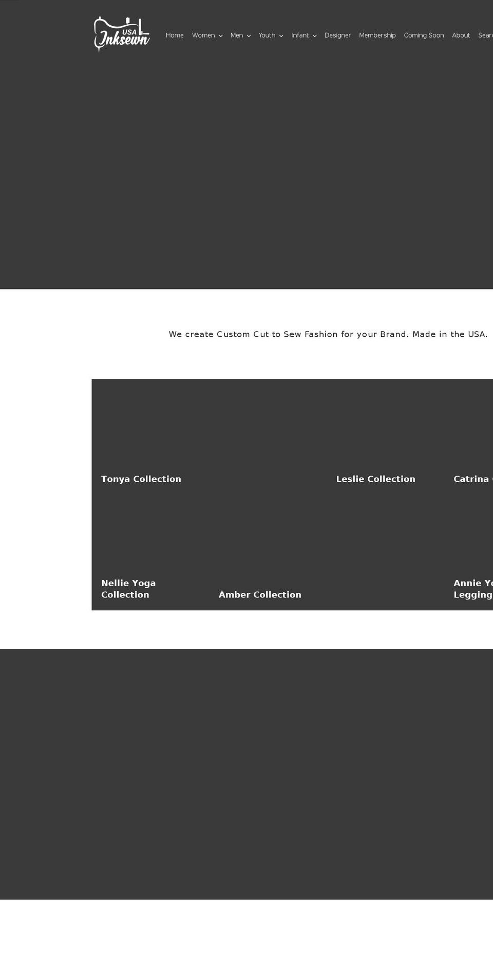 inksewn.com shopify website screenshot
