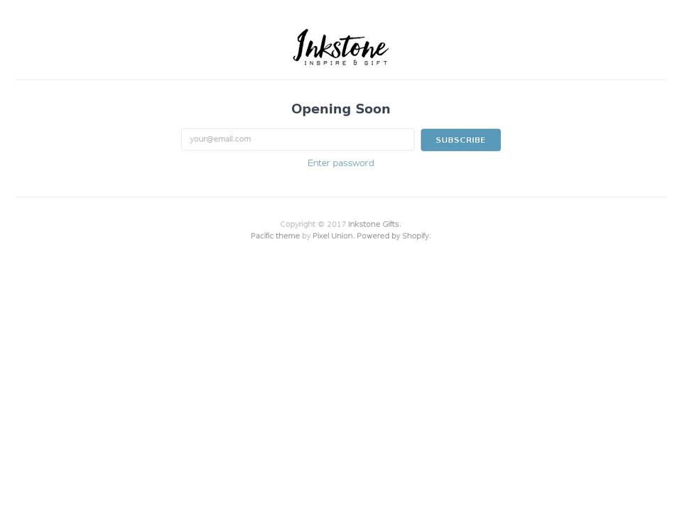 inkstonegifts.com shopify website screenshot