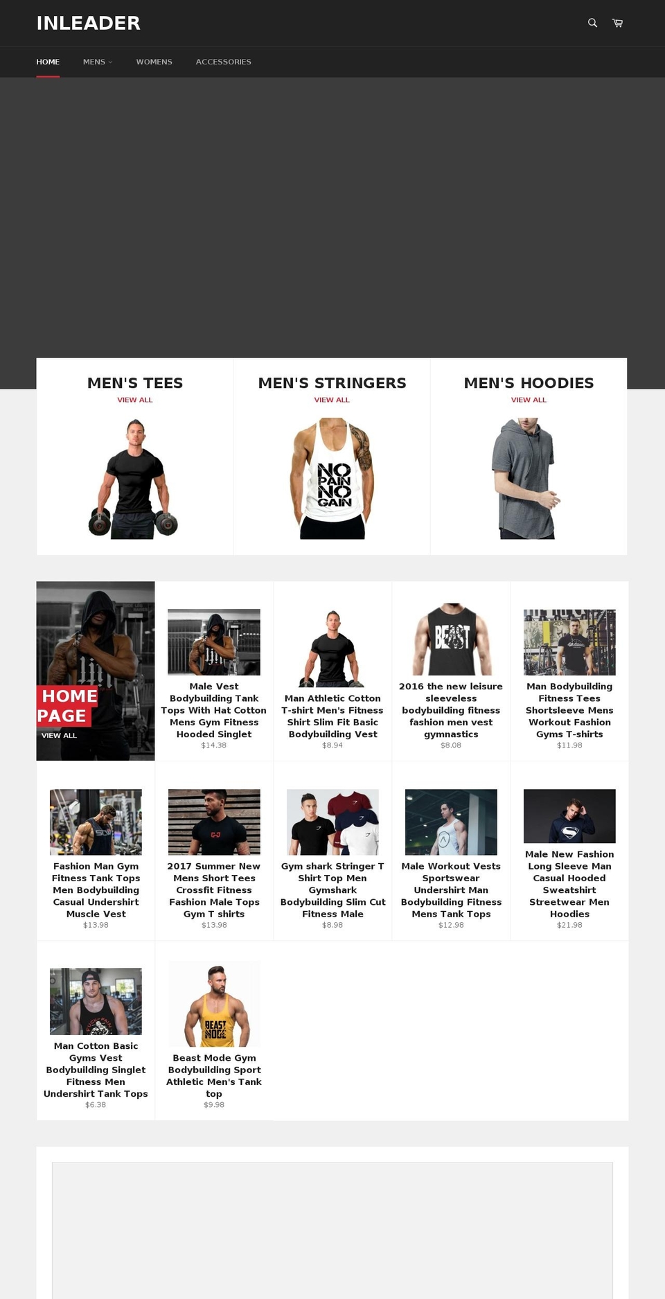 inleaderstyle.com shopify website screenshot