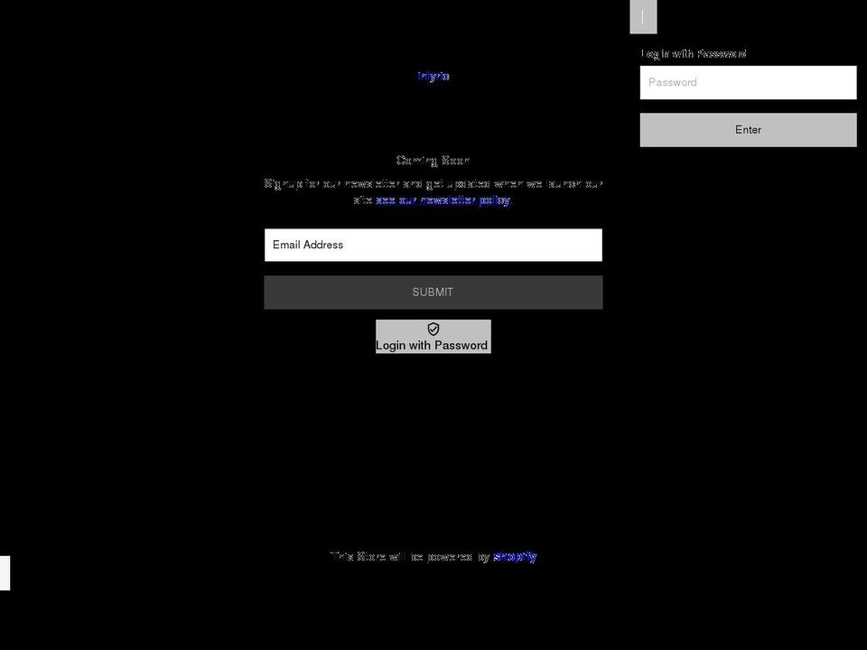 inlyric.com shopify website screenshot