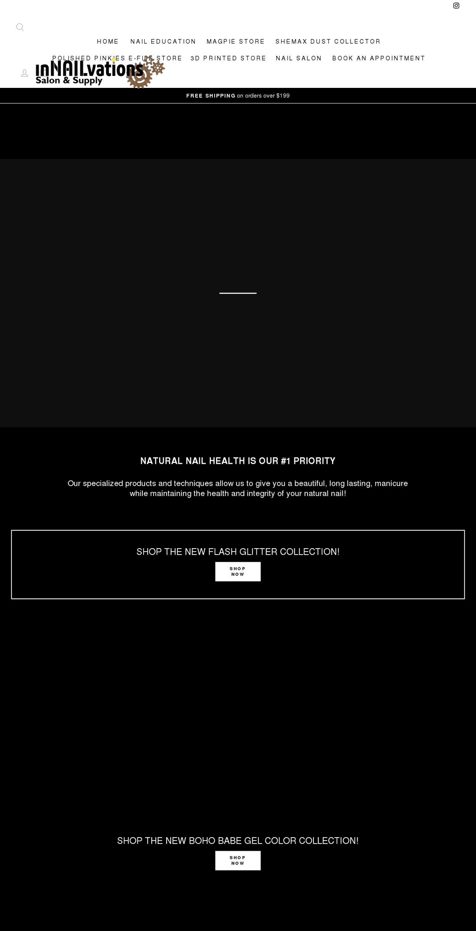 innailvations.com shopify website screenshot