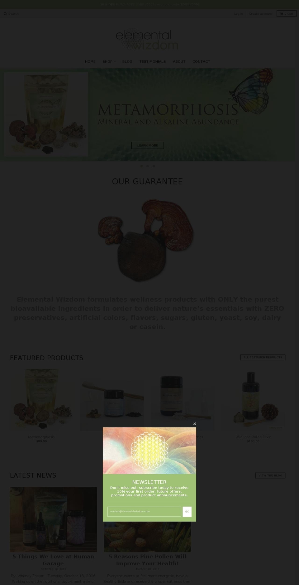 innateinteligence.com shopify website screenshot