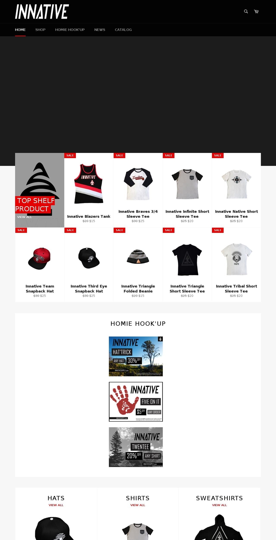 innativesupply.com shopify website screenshot