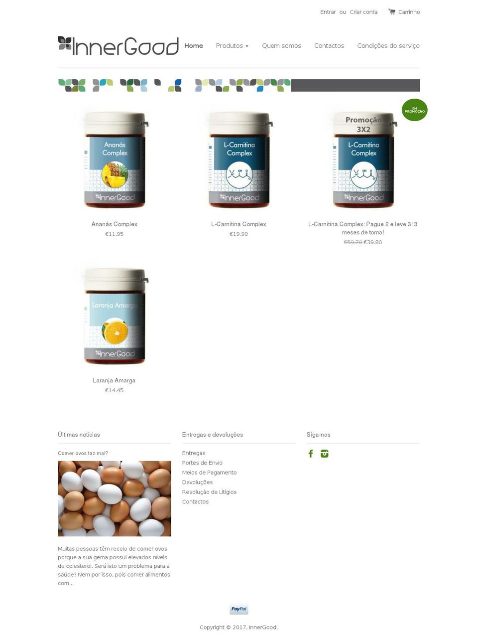 inner-good.com shopify website screenshot