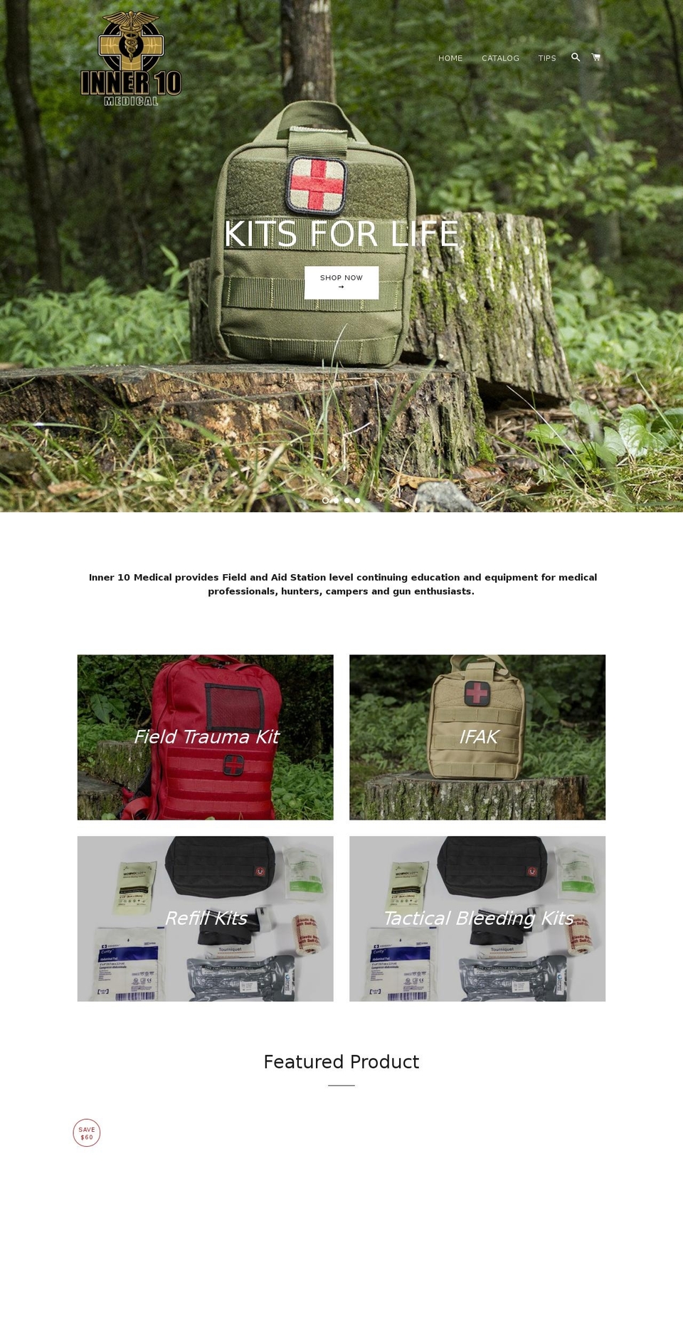 inner10medical.com — Shopify storefront screenshot