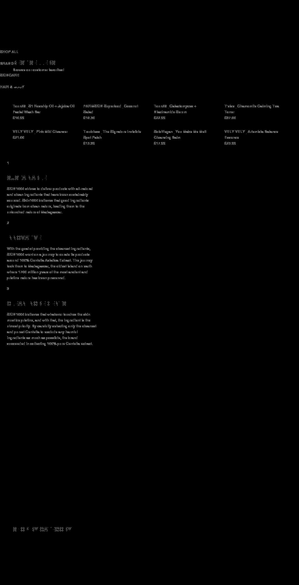 innerestbeauty.com shopify website screenshot