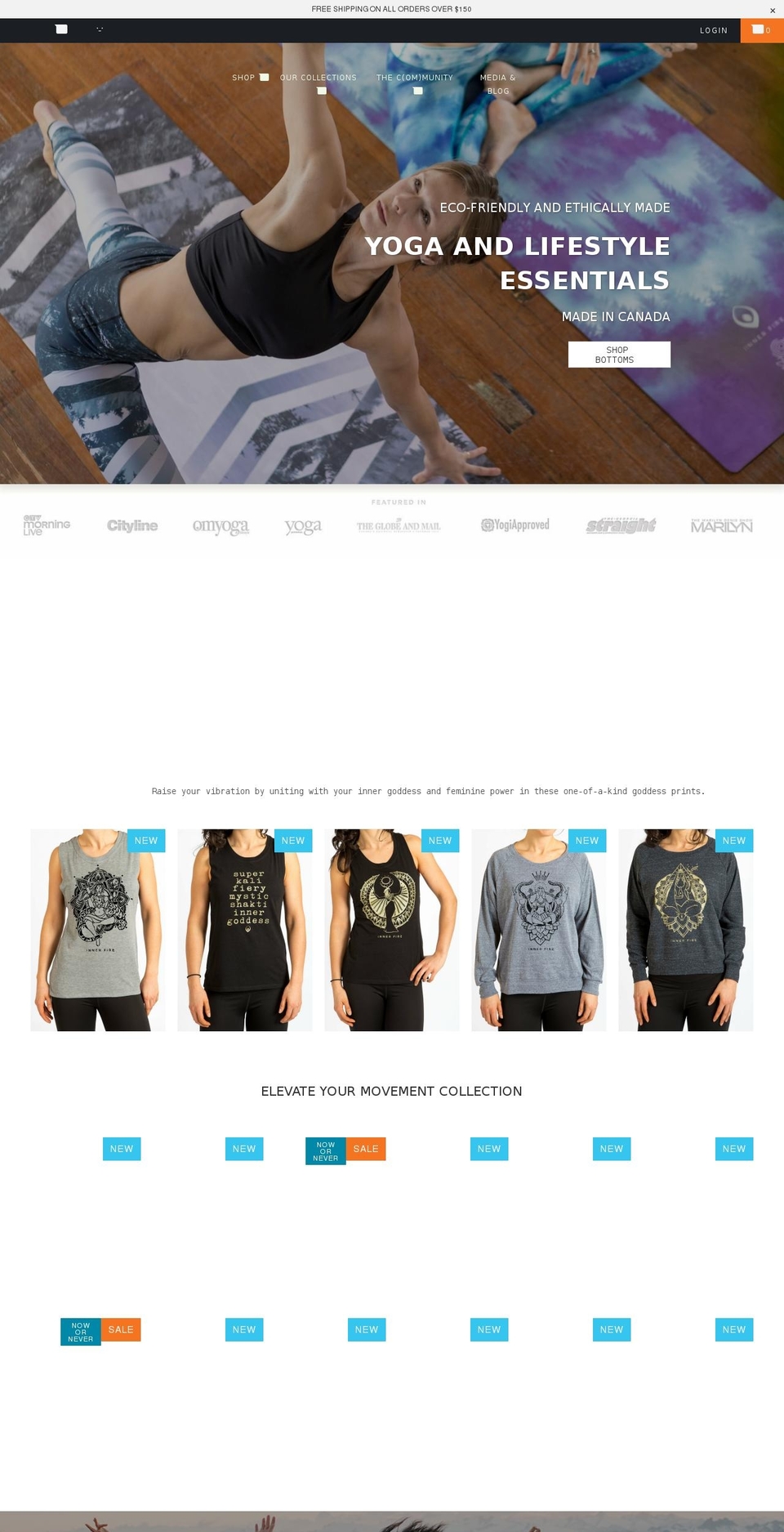 Blend 3.3 - BOLD WIP - Apr 30 Shopify theme site example innerfireapparel.com