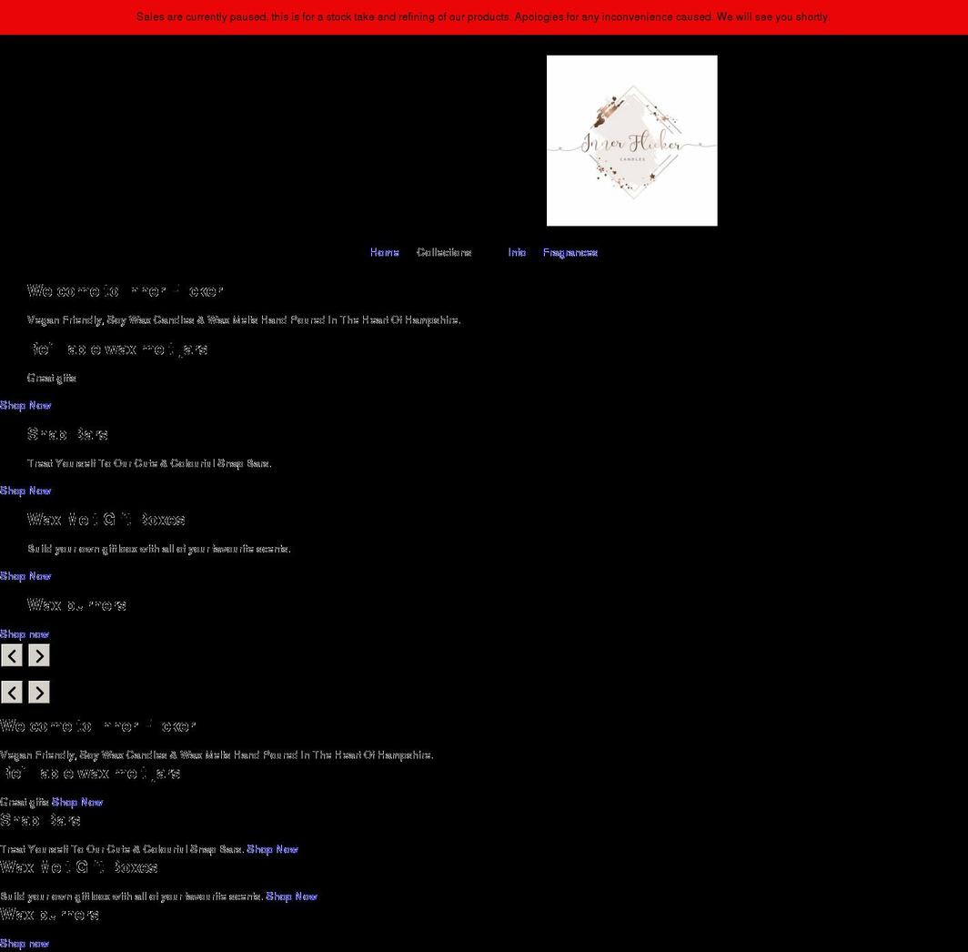 innerflicker.co.uk shopify website screenshot