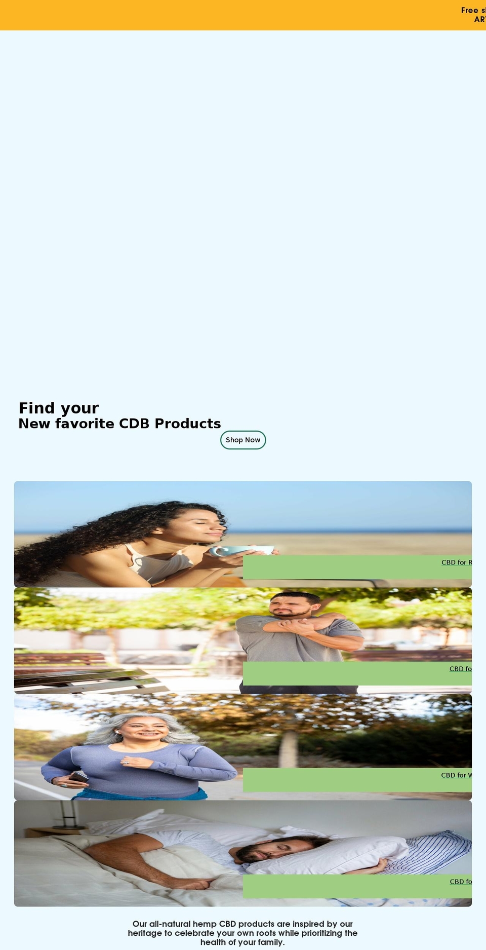 innergreencbd.com shopify website screenshot