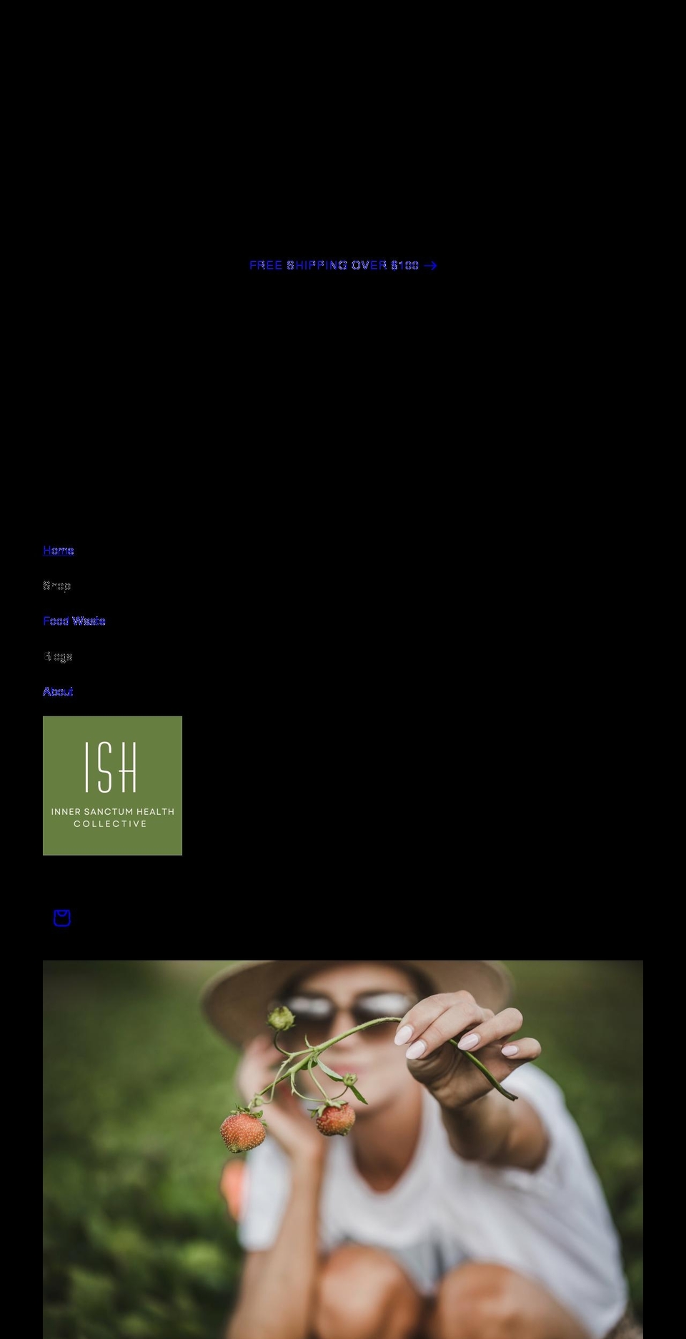 innersanctumhealth.com shopify website screenshot