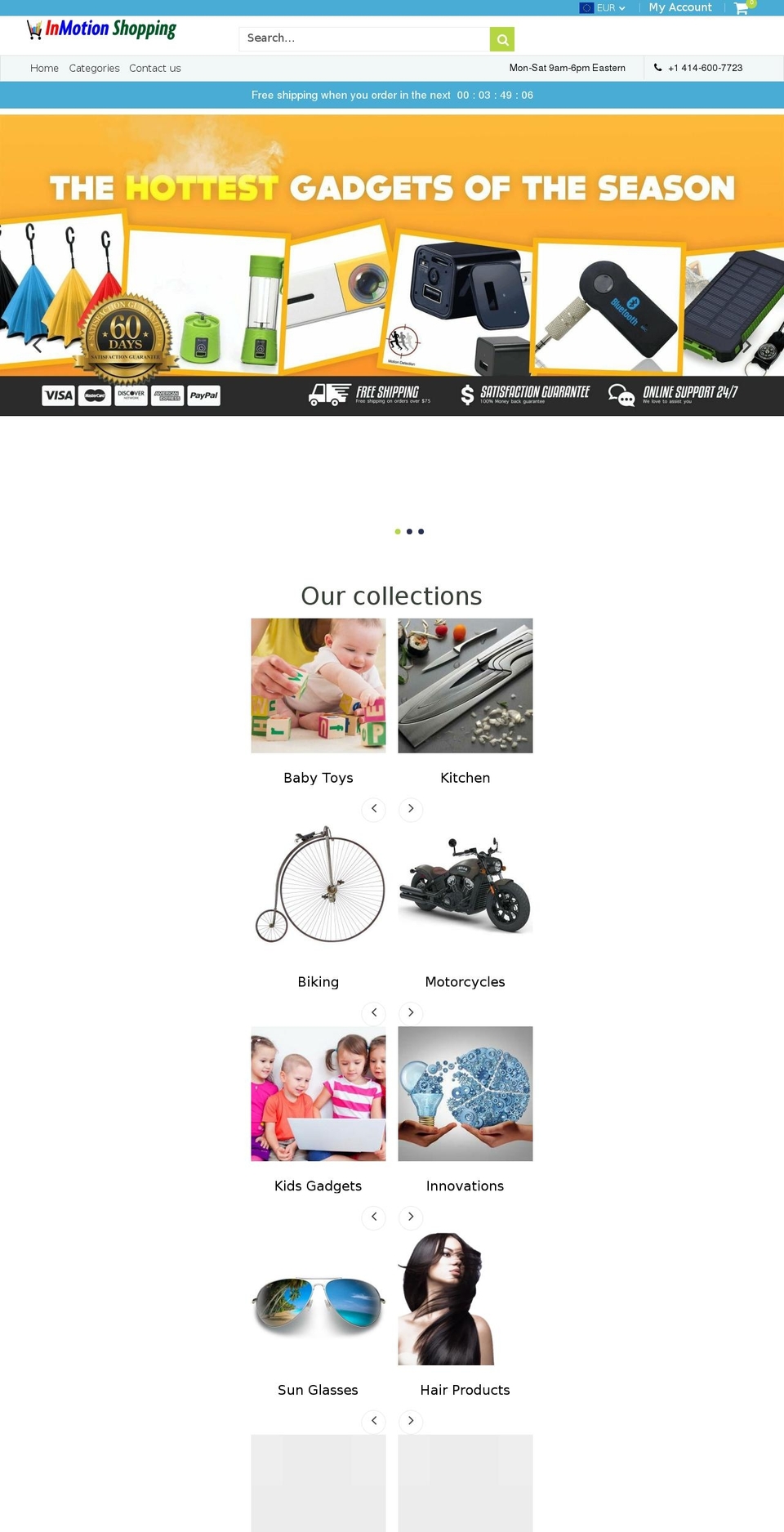 inno-shopping.com — Shopify storefront screenshot