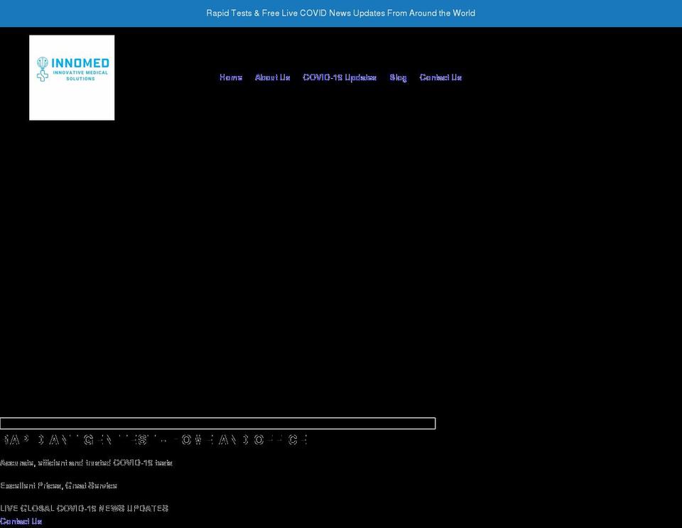 innomed.ca shopify website screenshot
