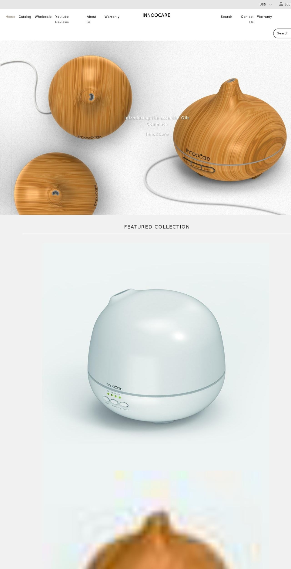 innoocare.com — Shopify storefront screenshot