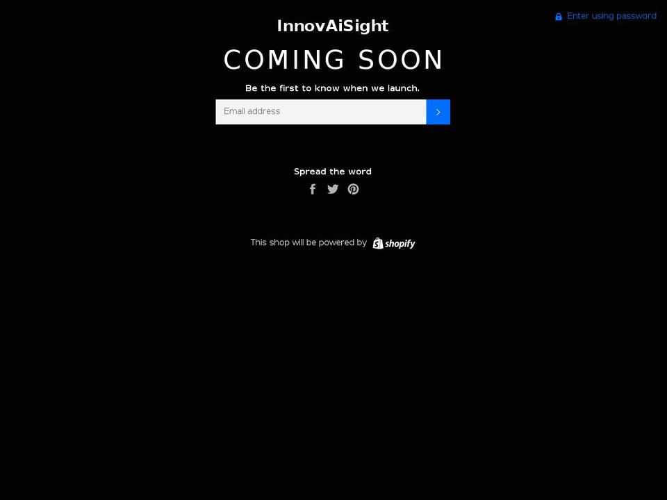 innovaisight.com — Shopify storefront screenshot
