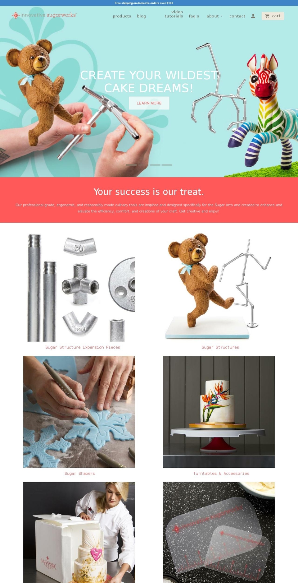 innovativesugarworks.com — Shopify storefront screenshot