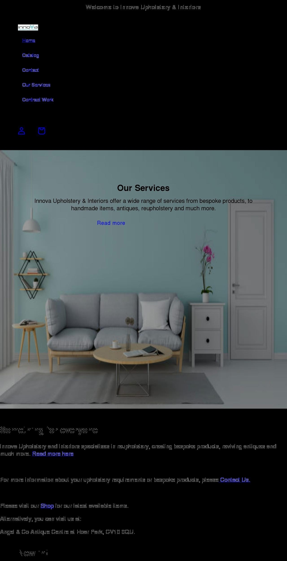 innovauai.co.uk shopify website screenshot