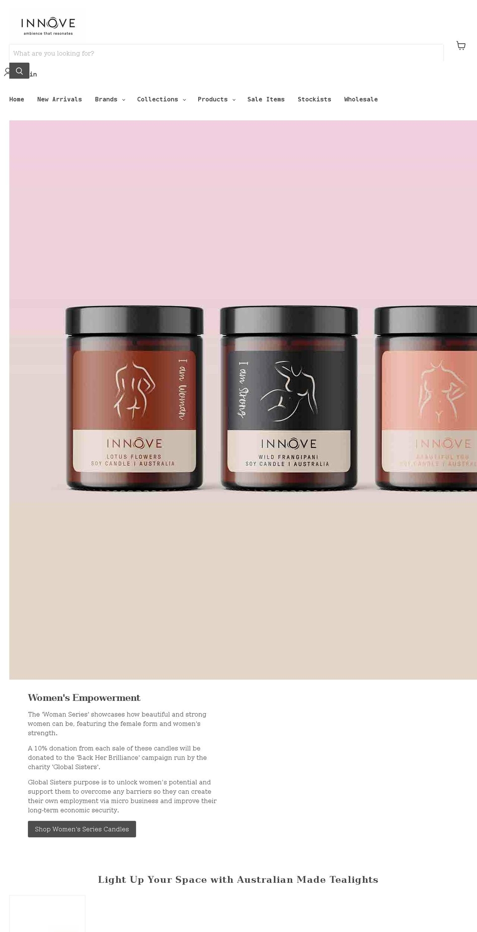 innove.com.au shopify website screenshot