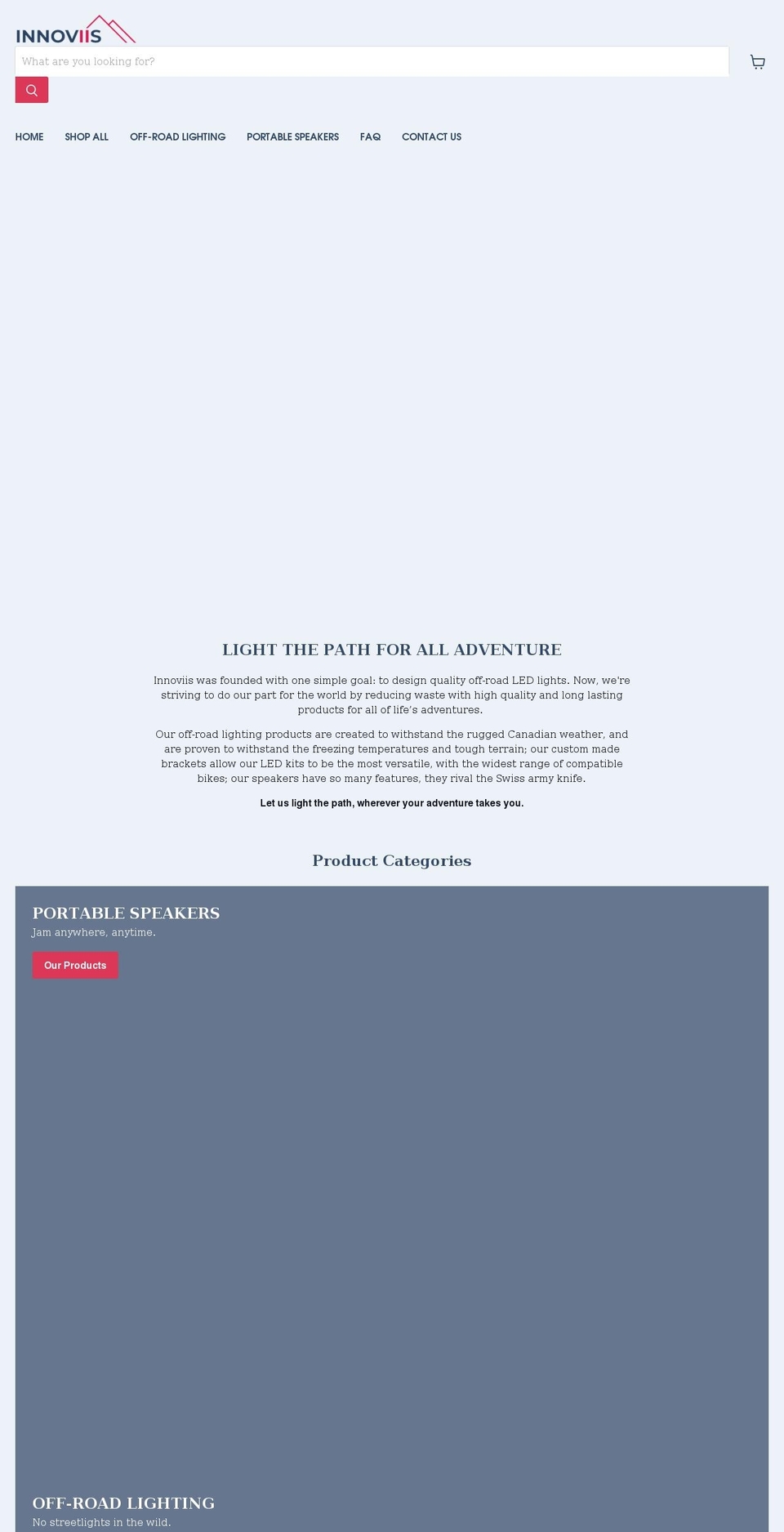 innoviis.com shopify website screenshot