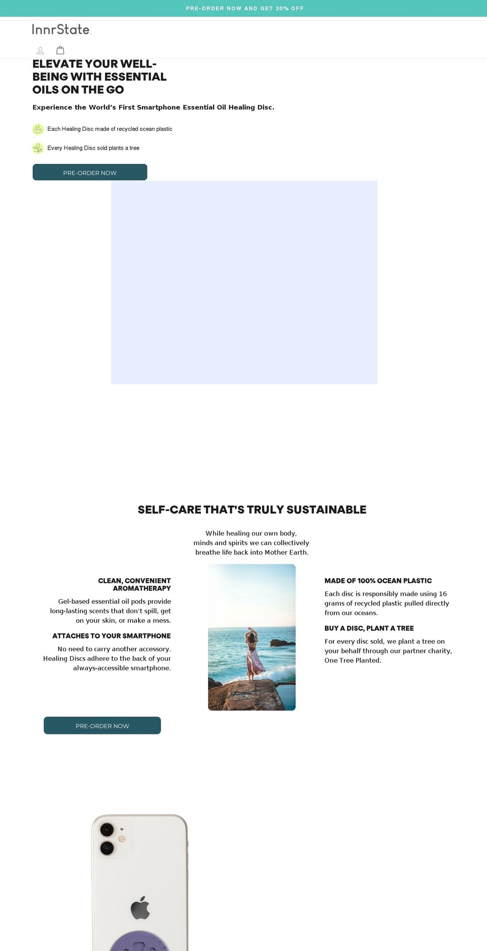 innrstate.com shopify website screenshot