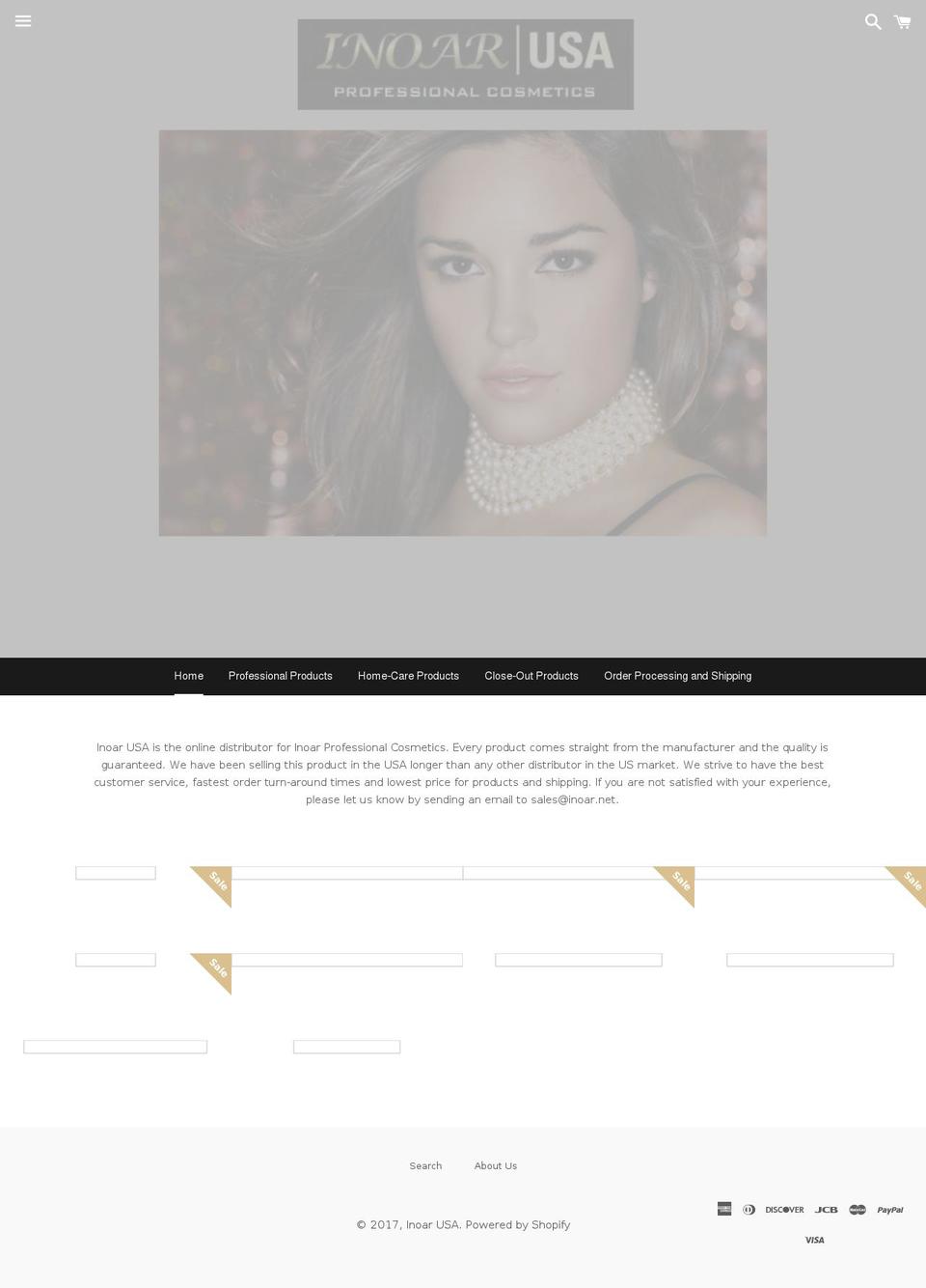 inoar-usa.com shopify website screenshot