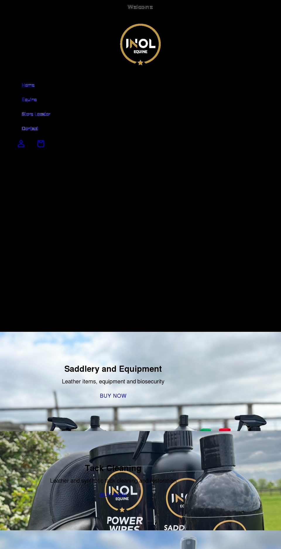 inol.uk shopify website screenshot