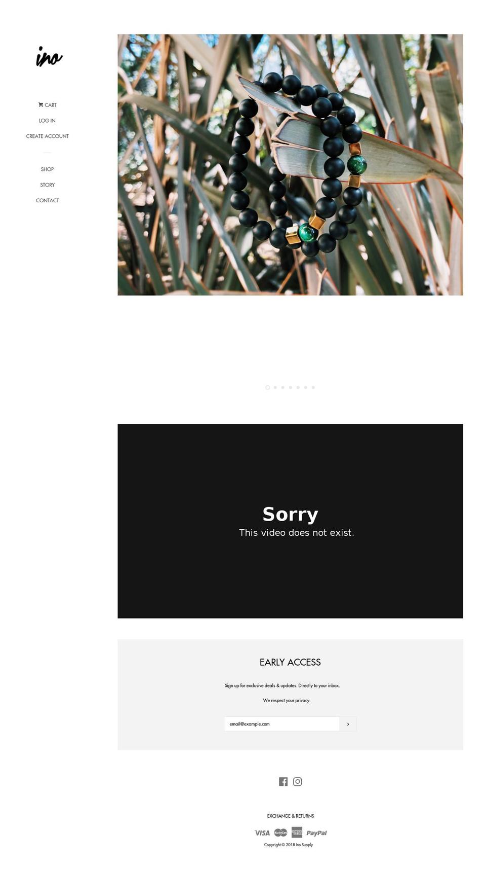 inosupply.com shopify website screenshot