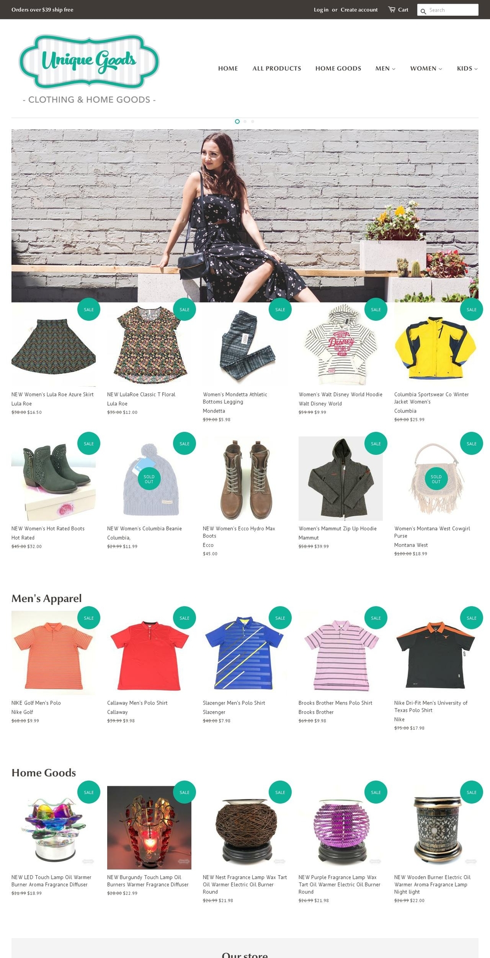 inoutmart.com — Shopify storefront screenshot