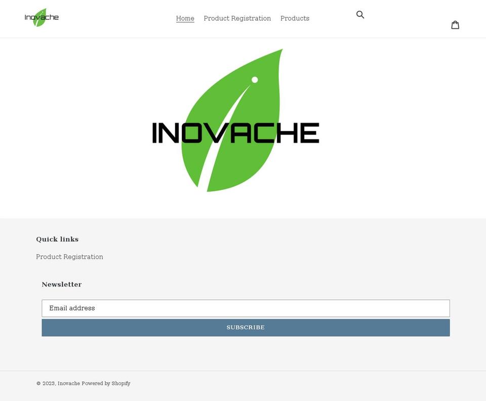 inovache.com shopify website screenshot