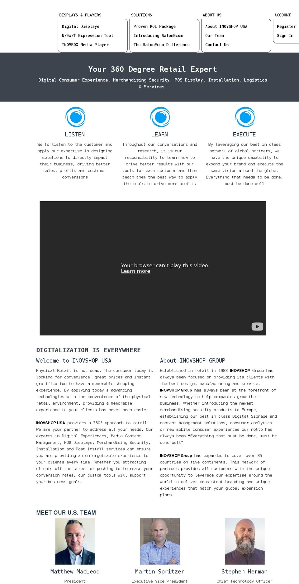 Illustrated Shop Shopify theme site example inovshopusa.com