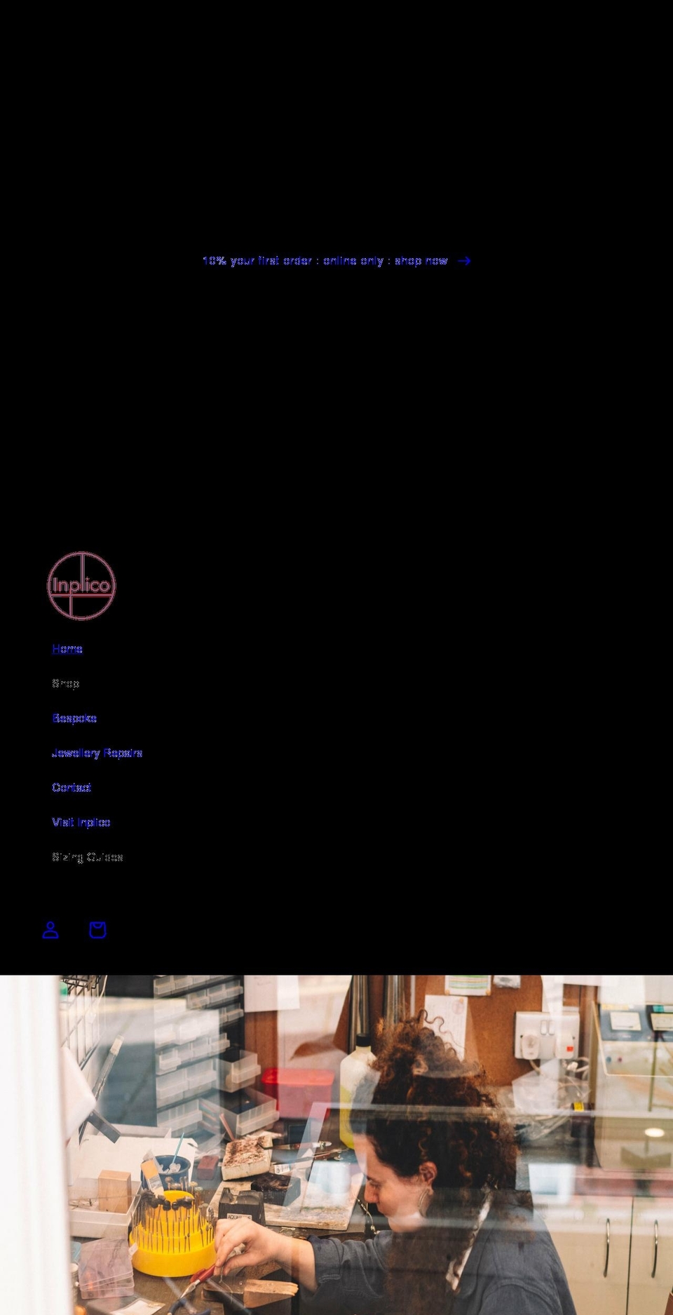 inplicodesign.com shopify website screenshot