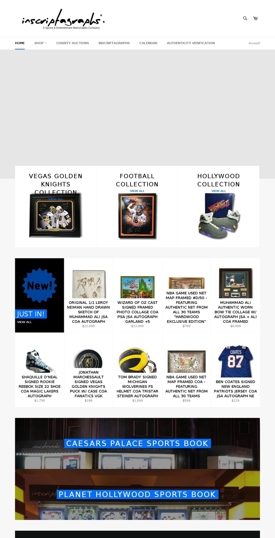 inscriptagraph.com — Shopify storefront screenshot
