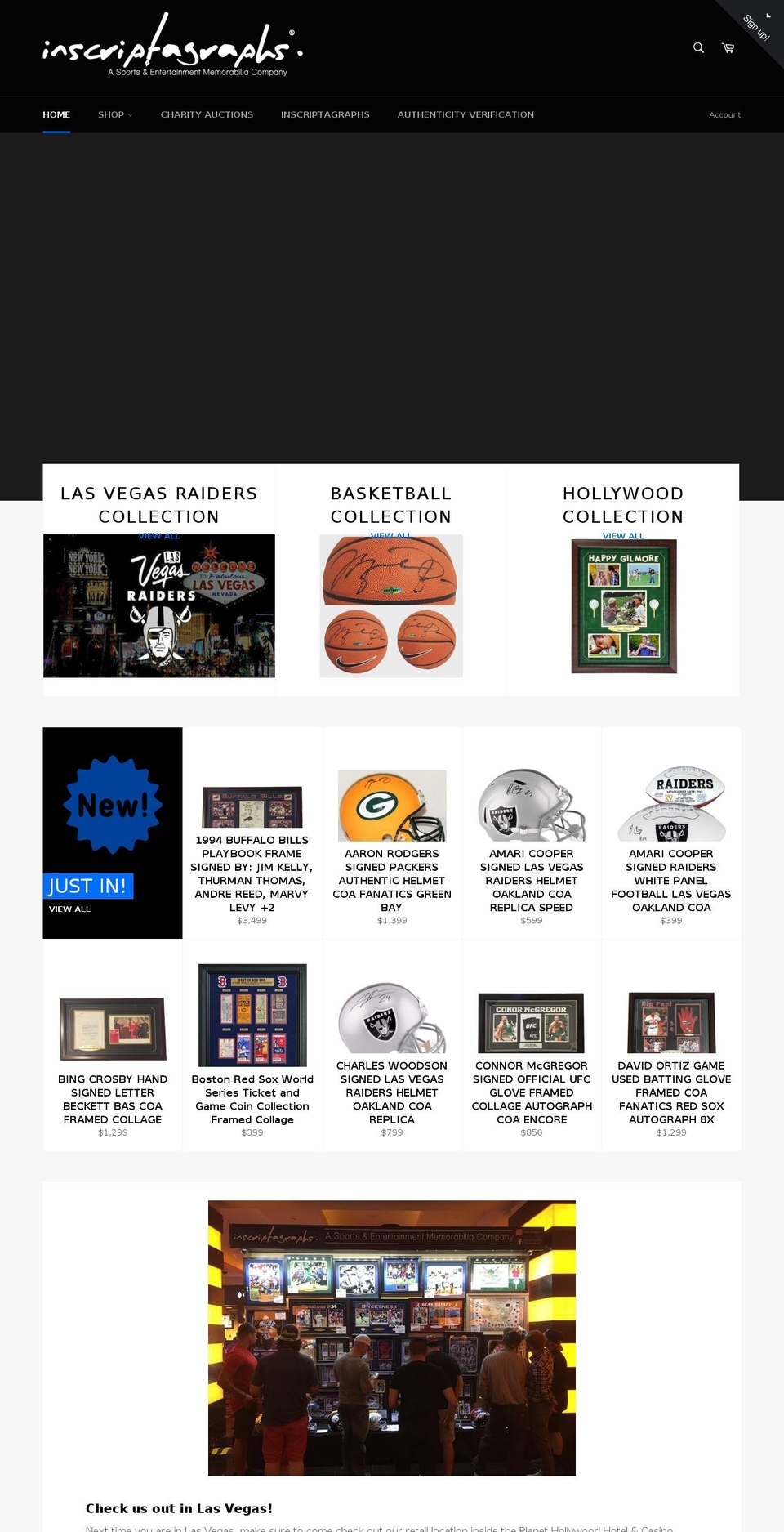 inscriptigraphs.com shopify website screenshot