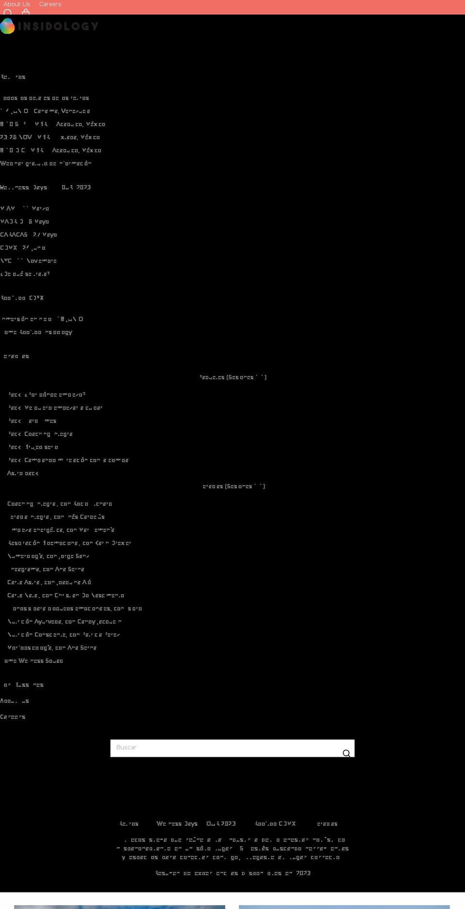 insidology.com shopify website screenshot