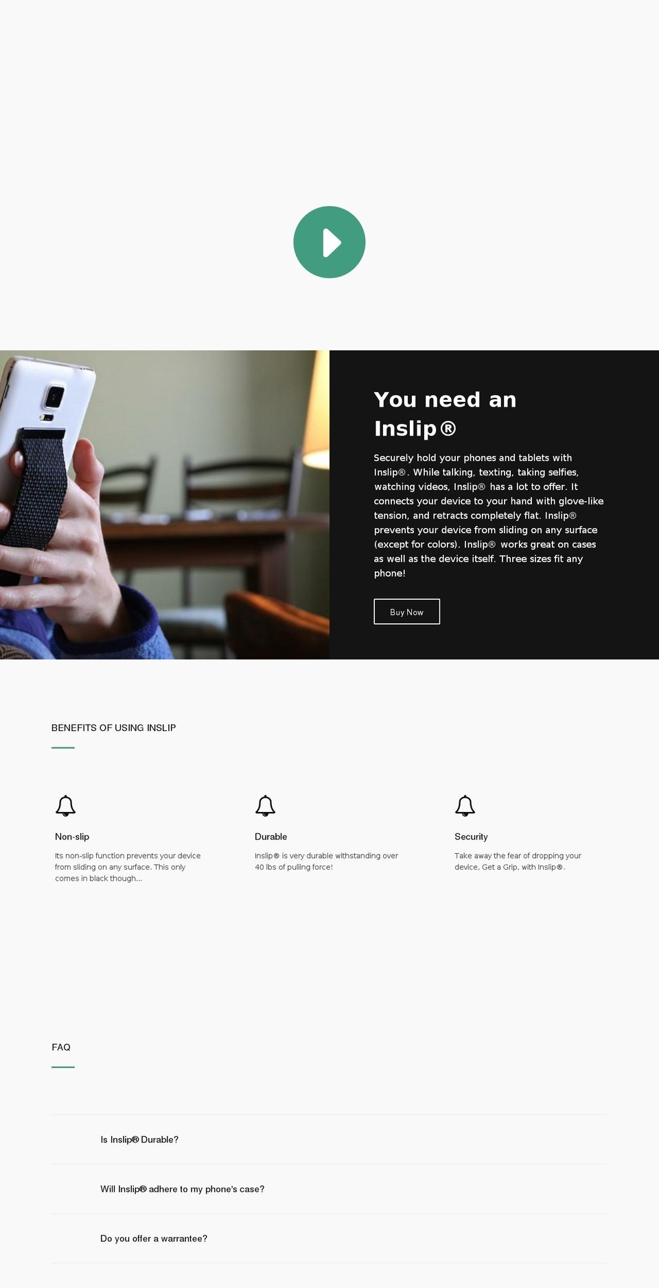 inslip.net shopify website screenshot