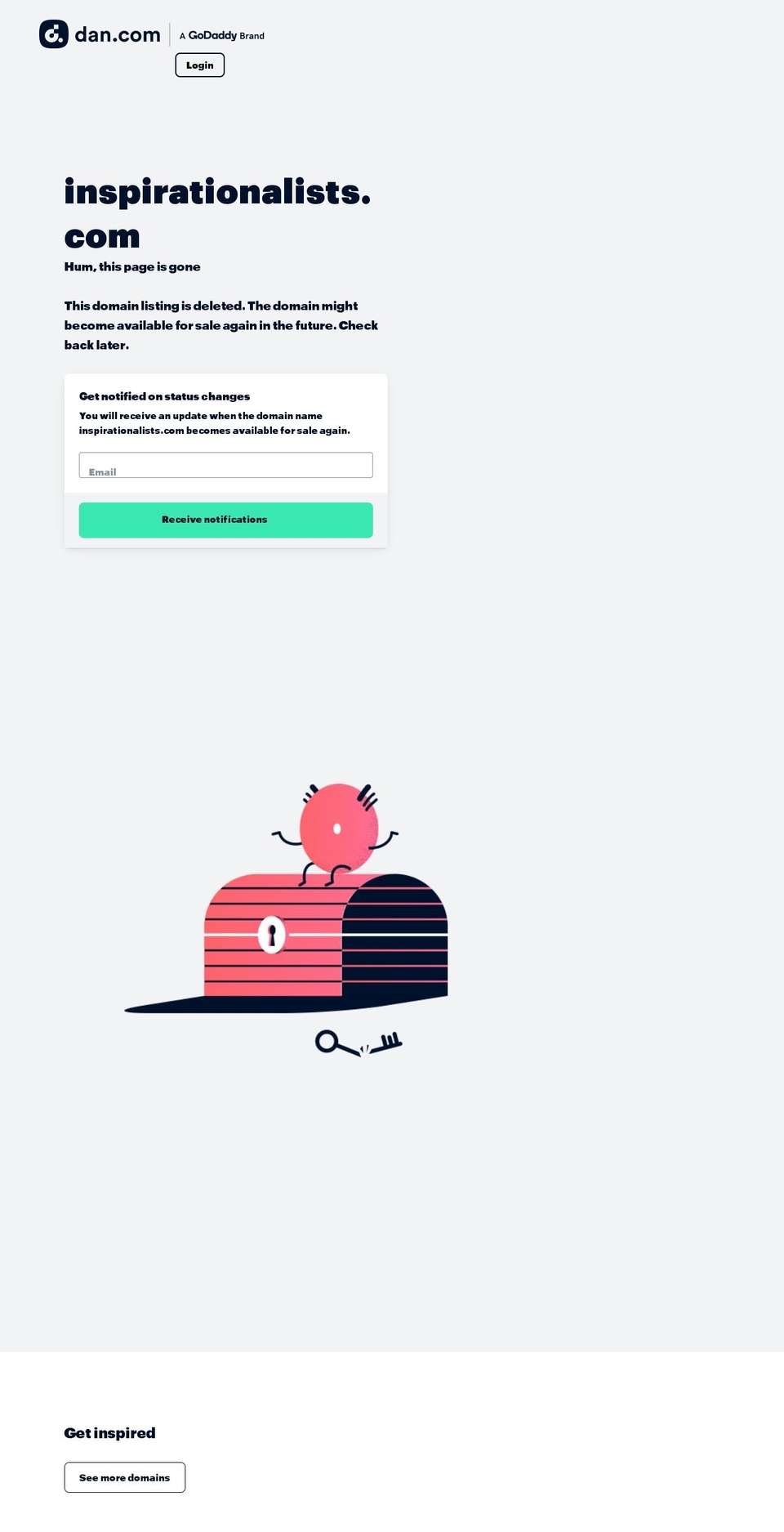 inspirationalists.com — Shopify storefront screenshot