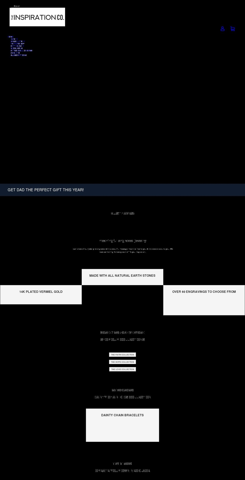 inspirationco.com shopify website screenshot