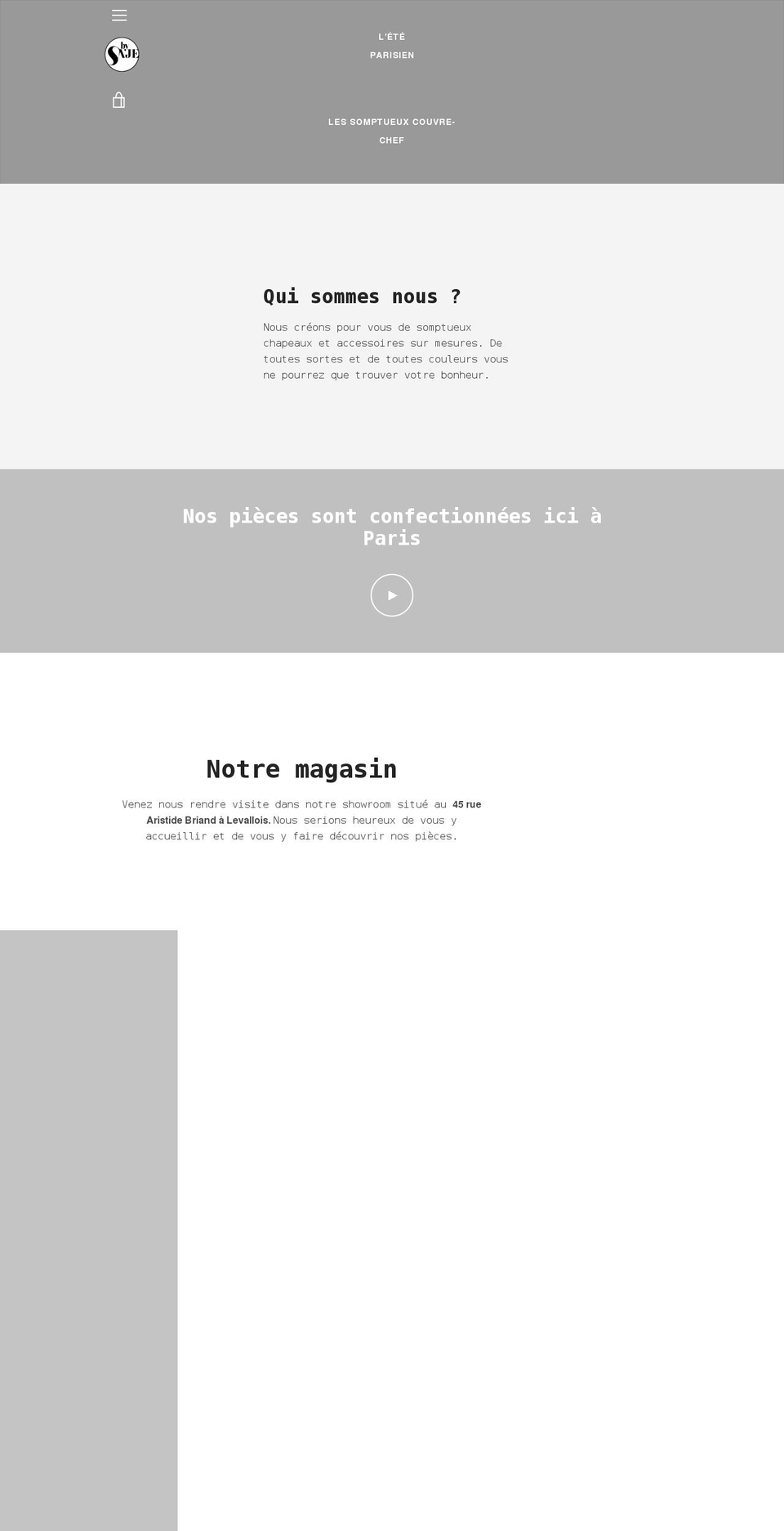 inspirationsbysaje.com shopify website screenshot