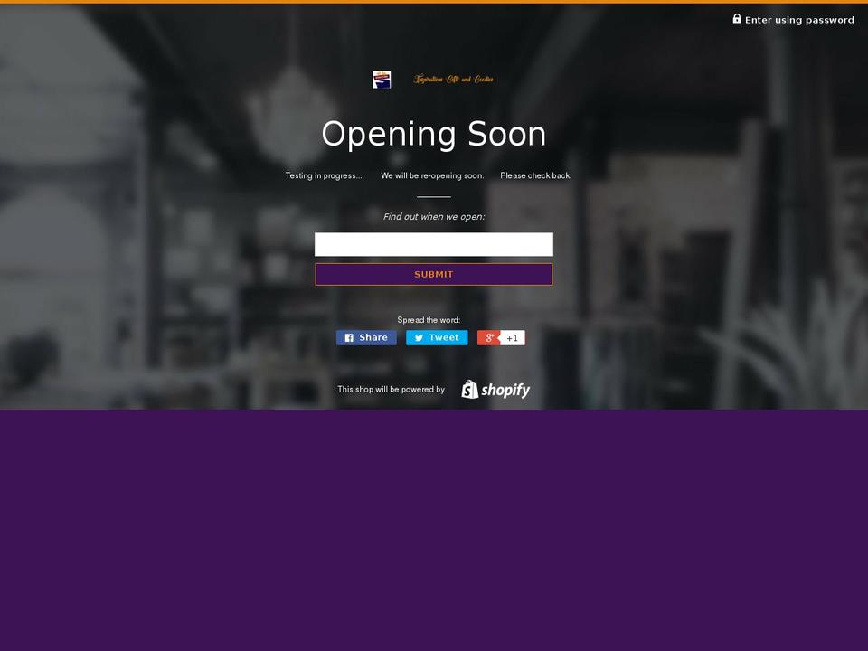 inspirationsgiftsandgoodies.com shopify website screenshot
