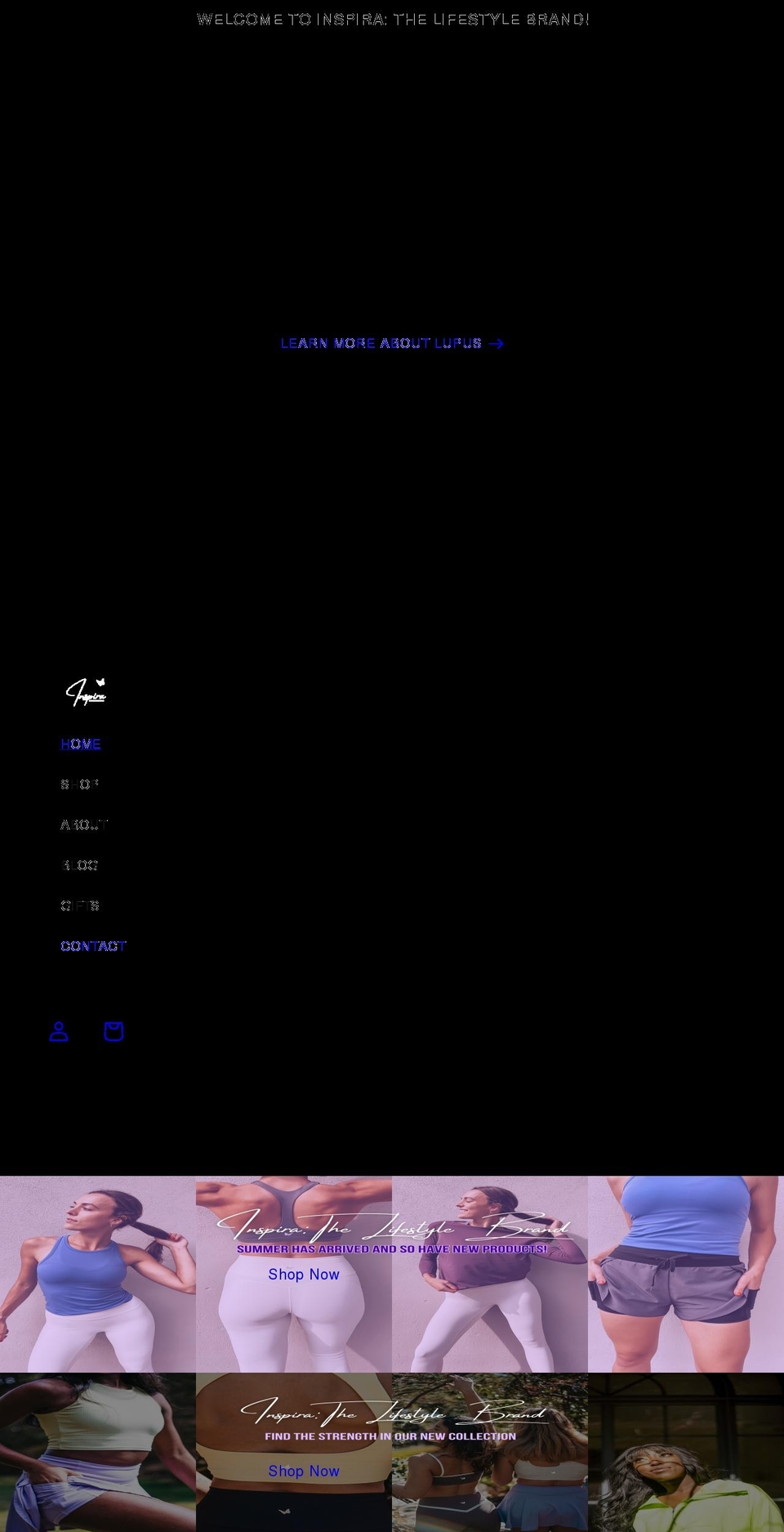 inspiratlb.com shopify website screenshot