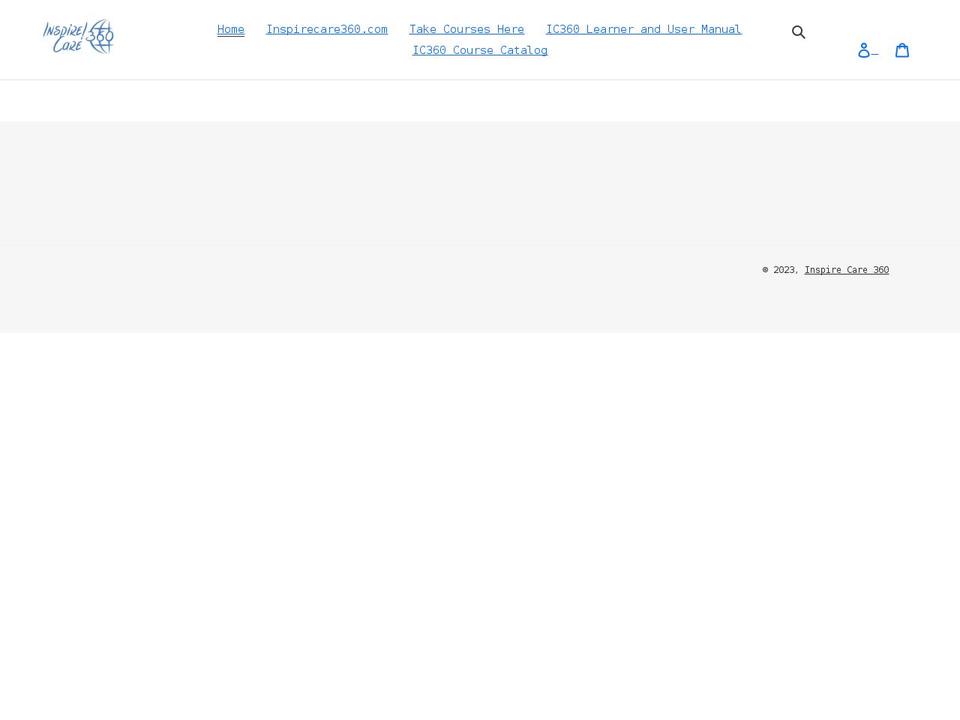 inspire-university.com shopify website screenshot