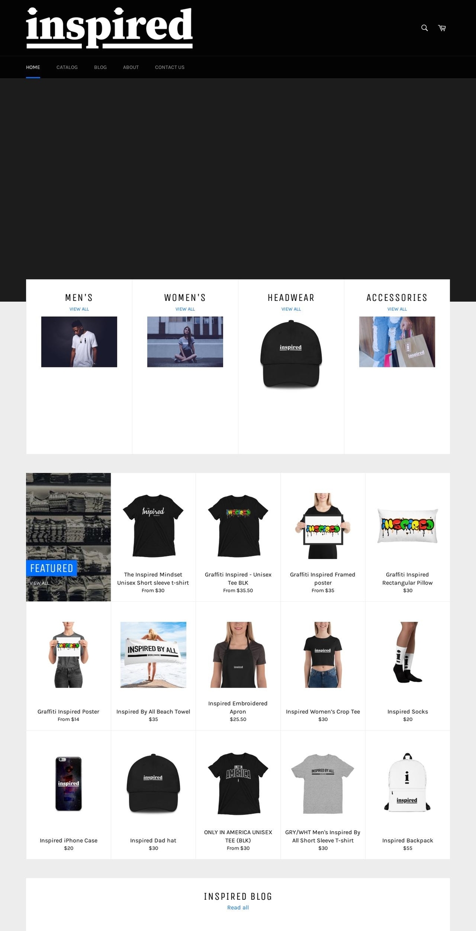 inspiredbyall.com — Shopify storefront screenshot