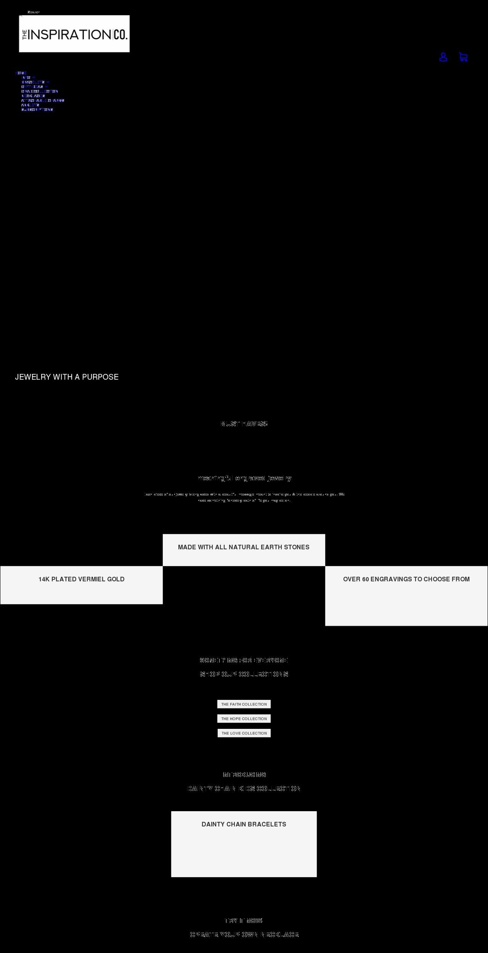 inspiremebracelets.com shopify website screenshot