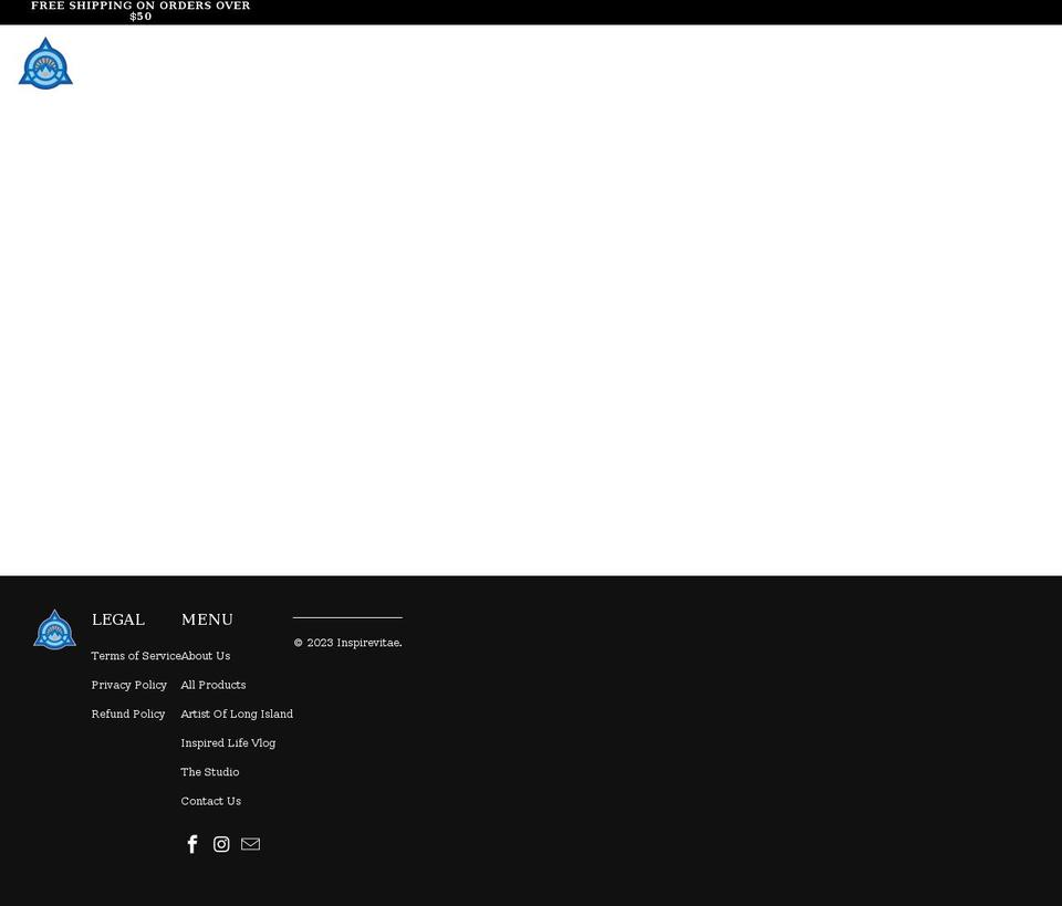 inspire Shopify theme site example inspirevitae.com