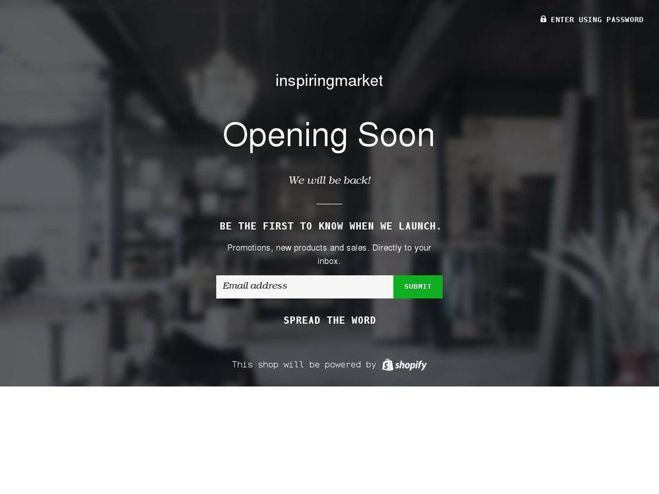 inspiringstore123.myshopify.com shopify website screenshot