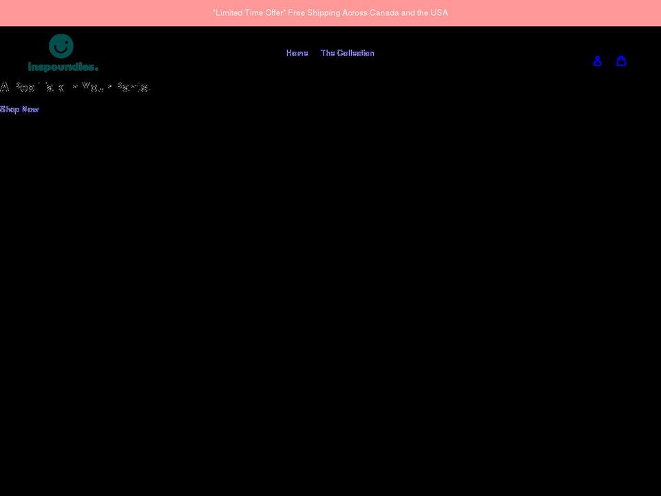 inspoundies.com shopify website screenshot