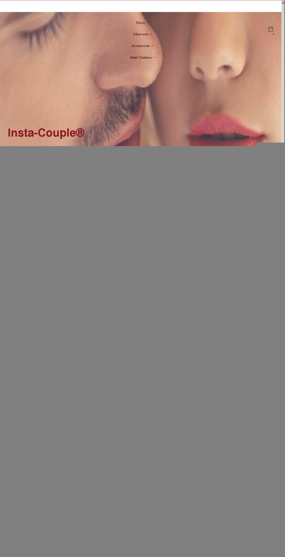 insta-couple.com shopify website screenshot