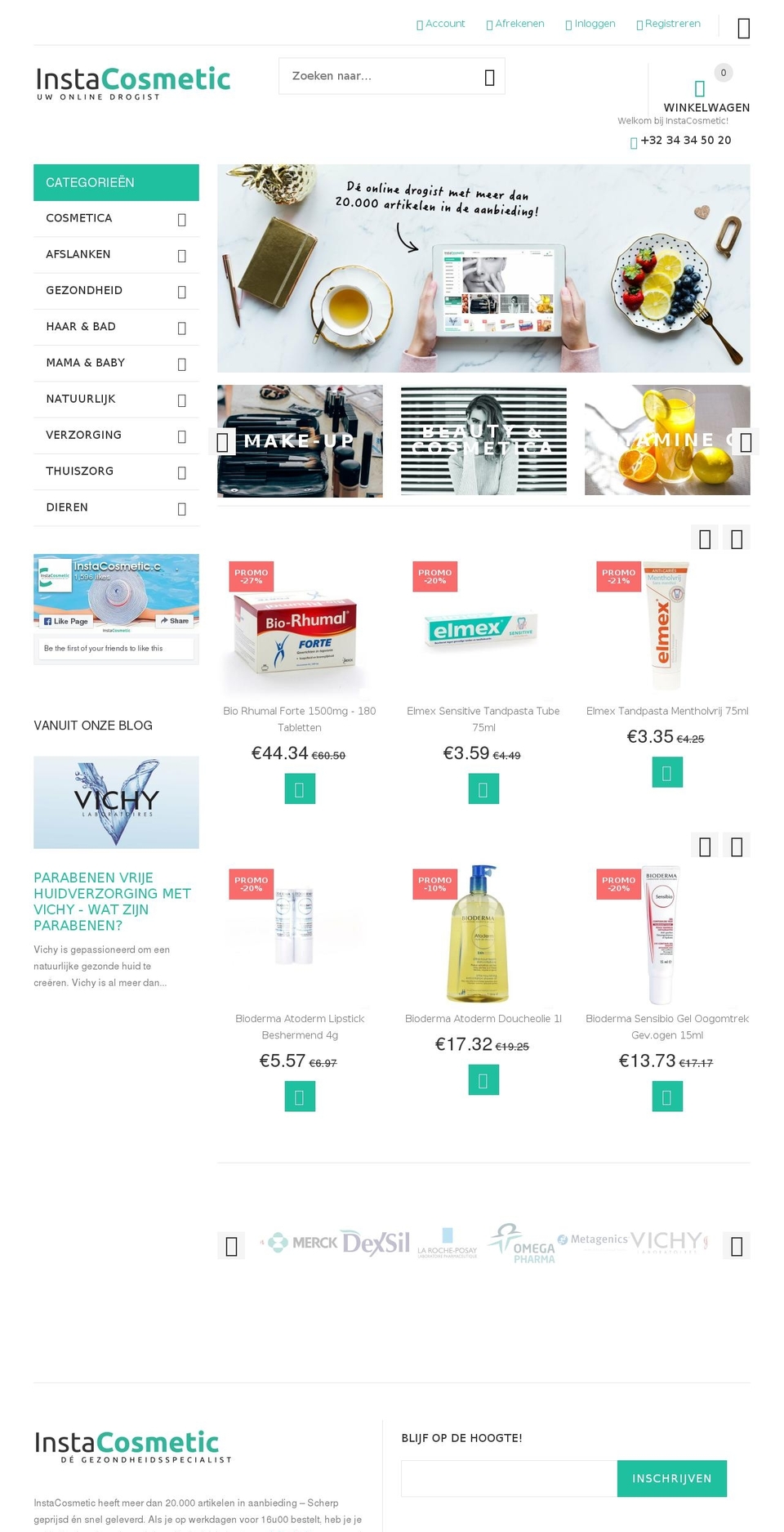 Production 2.1.6 with new product page Shopify theme site example instacosmetic.fr