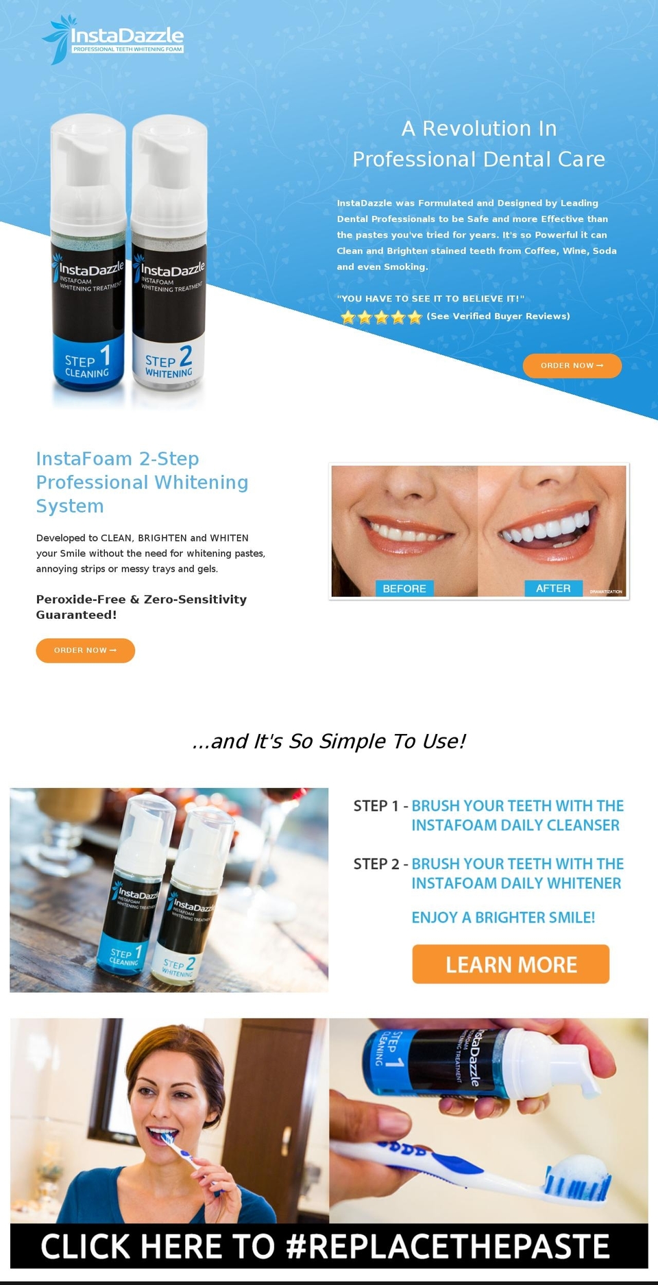 instadazzle-themev2 Shopify theme site example instadazle.com